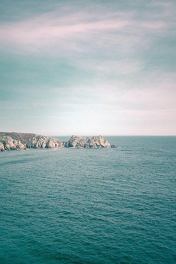 Nature, Sky, Sea, Rocks, Horizon, Coast HD phone wallpaper