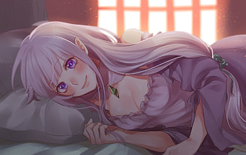 Anime, girl, CG, art HD wallpaper