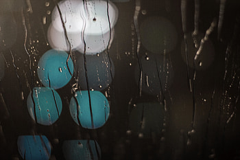 Rain Macro Long Exposure On Glass Lights, rain, macro, long-exposure, graphy HD wallpaper