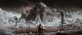 AIDIN - World of Lies, fantasy, ruin HD wallpaper