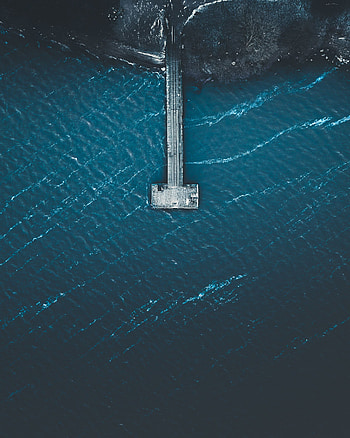 Nature, Sea, View From Above, Pier, Finland, Helsinki HD phone wallpaper