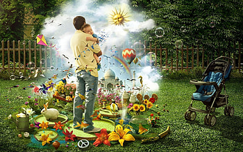 Abstract, People, Art HD wallpaper