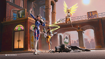 Xbox Series S PlasticAction - Overwatch, video game, Overwatch, superhero HD wallpaper