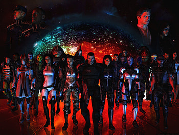 Miranda Lawson, Mass Effect, Star, Girl, Weapons, Fan . HD wallpaper