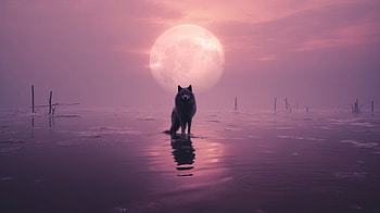 Fox Minimal Journey , fox, minimalism, minimalist, artist, artwork, digital-art HD wallpaper