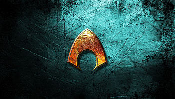Aquaman logo, , Symbol of power, Superhero emblem HD wallpaper