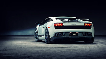 Back View, Lamborghini Gallardo HD wallpaper