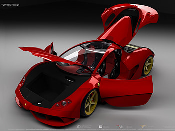 FERRARI AUREA BERLINETTA, ferrari, supercar, car HD wallpaper