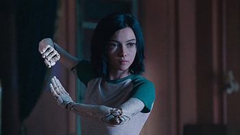 2018 movie, Rosa Salazar, Alita: Battle Angel HD wallpaper