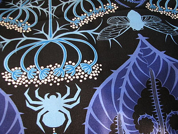 a new world, blue, gothic, purple, spiders, different HD wallpaper
