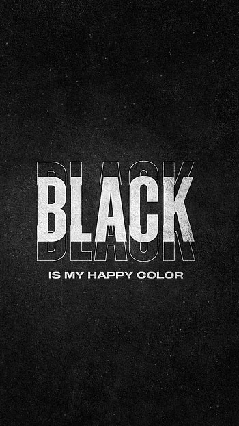 Happy Black, , sleeve, logo HD phone wallpaper