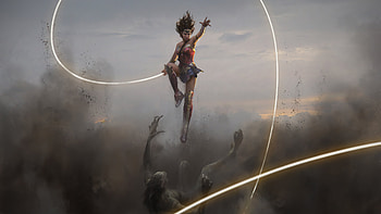Wonder Woman 1984 Early Cheetah Fight , wonder-woman-1984, wonder-woman-2, wonder-woman, movies, 2021-movies, gal-gadot, superheroes HD wallpaper