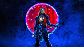 Cyberpunk Ninja, artist, cyberpunk, artwork, artstation HD wallpaper