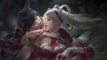fairies love, fairies, fantasy, abstract, love HD wallpaper