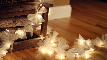 ❀⚘Lace Lights⚘❀, alluring, lighting, laces, bows, beautiful, romance, beauty, intimate, love, lights, romantic, cream HD wallpaper