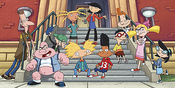 Hey Arnold, , Animated background, Artistic HD wallpaper