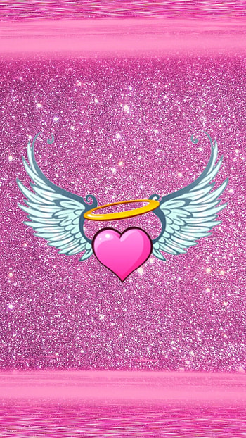 Angel, Heart With Wings HD phone wallpaper