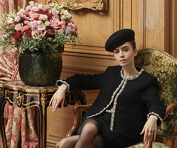 Celebrity, Lily Collins HD wallpaper