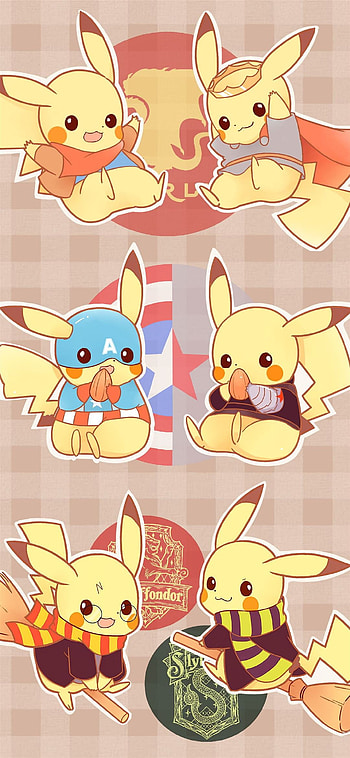 Pikachu, Harry Potter, Marvel HD phone wallpaper