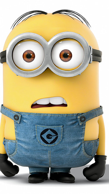 Minions, Amoled HD phone wallpaper