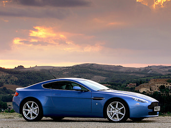 Auto, Nature, Aston Martin, Cars, Side View, 2005, V8, Vantage HD wallpaper