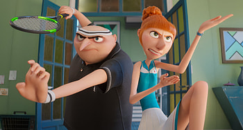 Despicable Me 4 : Gru's Tennis Battle, movie, Despicable Me 4 HD wallpaper