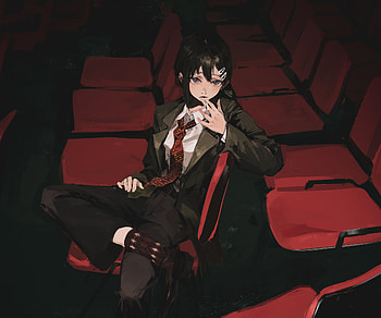 Kobeni Higashiyama, Kobeni Higashiyama, Anime, Chainsaw Man HD wallpaper