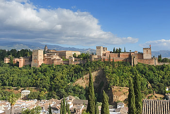 Alhambra Palace, Man-made wonder, High-quality , collection HD wallpaper