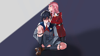 Hiro (Darling In The Franxx), Zero Two (Darling In The Franxx), Anime, Darling In The Franxx HD wallpaper