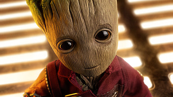 Baby Groot Cute, baby-groot, superheroes HD wallpaper