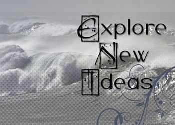 Explore new ideas, logo, text HD wallpaper