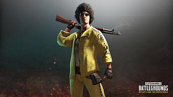 PlayerUnknown's Battlegrounds, yellow suit guy, 2017 HD wallpaper