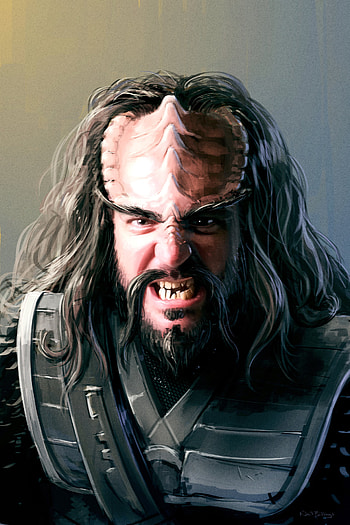 Klingon warrior, TV Shows, Artstation, Klingon HD phone wallpaper