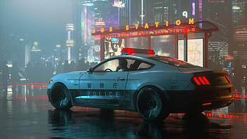Mustang Shelby GT Police Car , ford-mustang, shelby, ford, cars, police HD wallpaper
