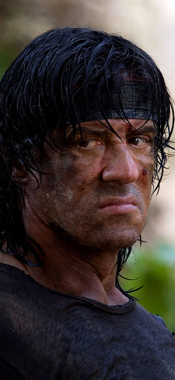 Sylvester Stallone, Rambo HD phone wallpaper