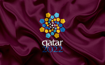FIFA World Cup Qatar 2022™, logo, football, FIFA, soccer, qatar 2022, emblem, world cup HD wallpaper
