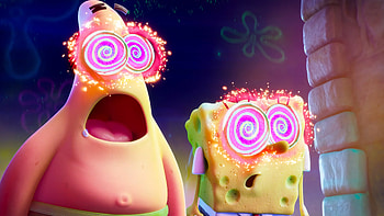 Hypnotized SpongeBob and Patrick from The SpongeBob Movie, Patrick Star, SpongeBob SquarePants, movie, The SpongeBob Movie: Sponge on the Run HD wallpaper