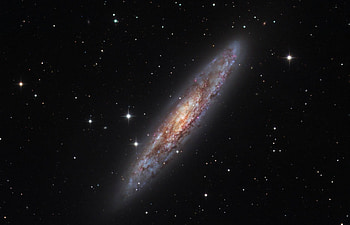 NGC 253 Dusty Island Universe, galaxy, fun, space, cool, stars HD wallpaper