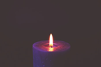 Dark, Flame, Minimalism, Candle, Wax HD wallpaper