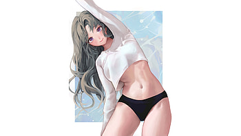 Anime Girl, black, women, girl, Anime HD wallpaper