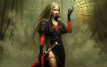 Warrior, girl HD wallpaper