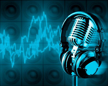 Music Wave, blue, music, song, mike, dj, wave, head HD wallpaper