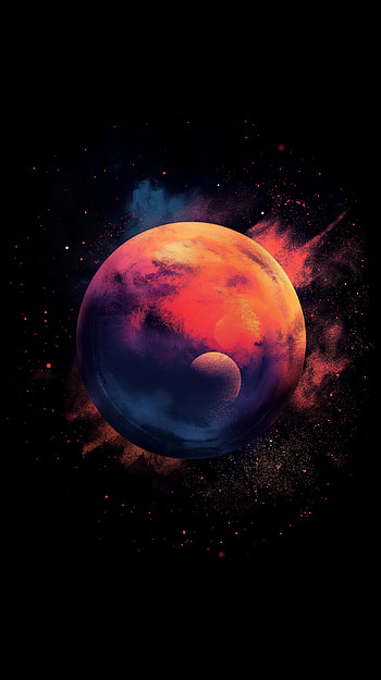 Galactic Planet Space , space, galaxy, planet HD phone wallpaper