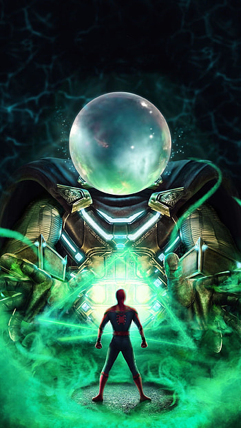 Watch Far From Home, Tom Holland's Spider-Man, Jake Gyllenhaal's Mysterio, Marvel Studios HD phone wallpaper