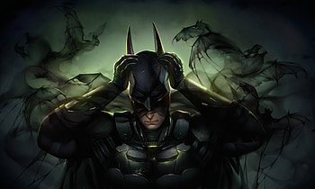 Batman Mask Off, batman, superheroes, digital-art, artwork, artstation HD wallpaper
