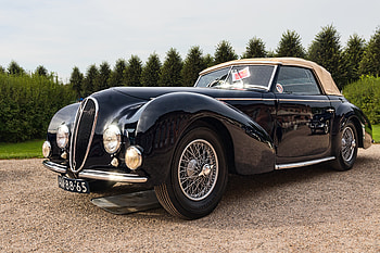 1946 Delahaye 135M Cabriolet, 1946, 135M, Delahaye, rare, car, Cabriolet, vintage HD wallpaper