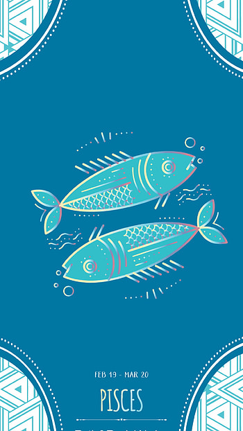 Pisces Zodiac Sign, Pisces , Zodiac representation, Mobile aesthetics HD phone wallpaper