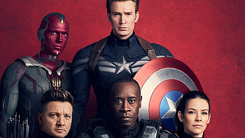 Avengers: infinity war, captain America, hawk, vision, war machine HD wallpaper