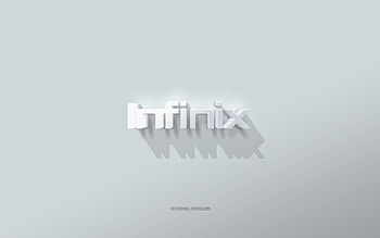 Infinix Mobile logo, white background, Infinix Mobile 3d logo, 3d art, Infinix Mobile, 3d Infinix Mobile emblem HD wallpaper