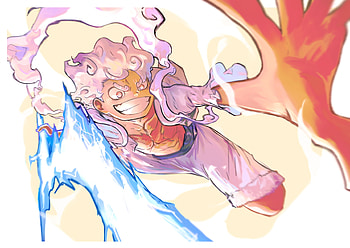 Luffy Gear 5, Monkey D. Luffy, Gear 5 (One Piece), Anime, One Piece HD wallpaper